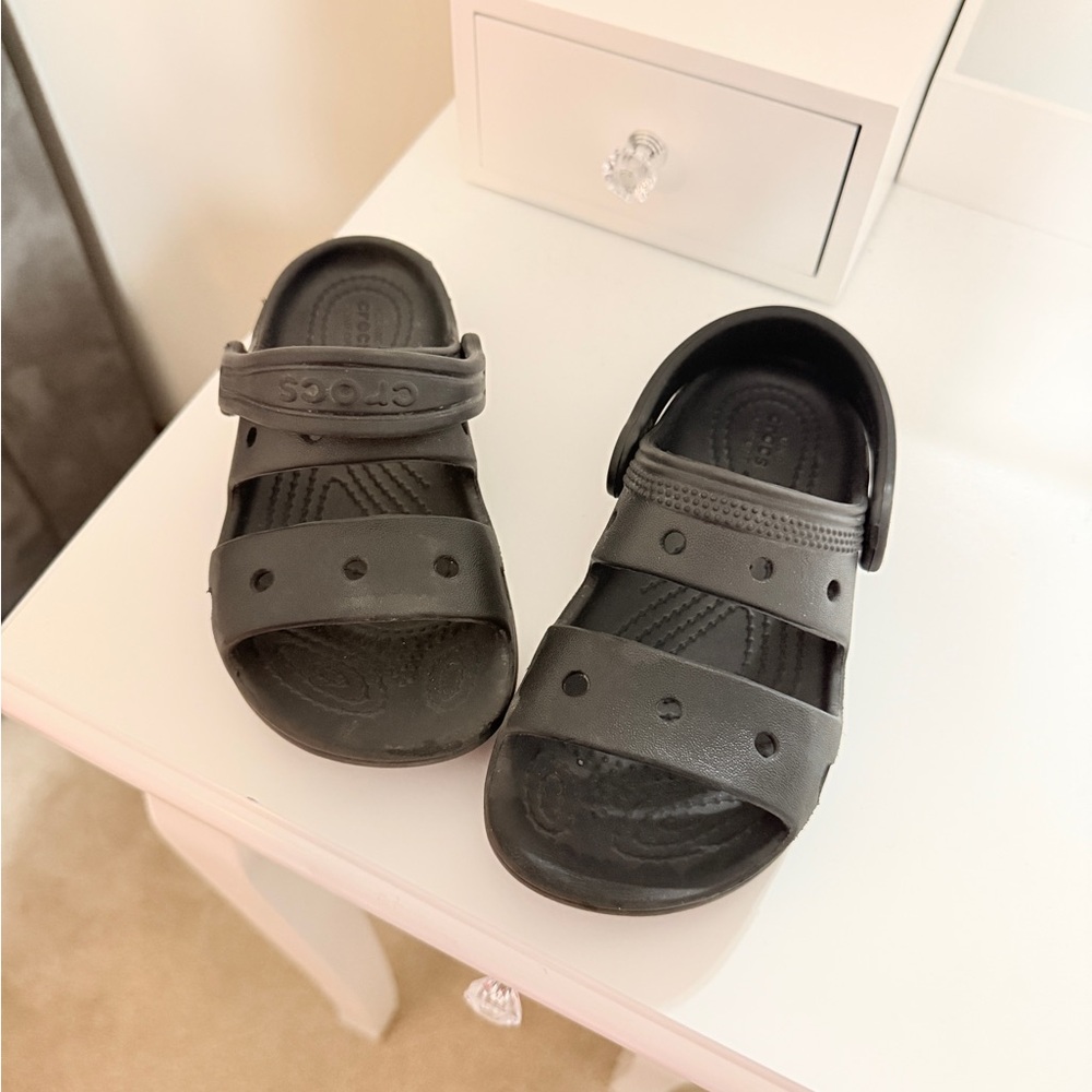 CROCS Kids Charcoal Sandals
